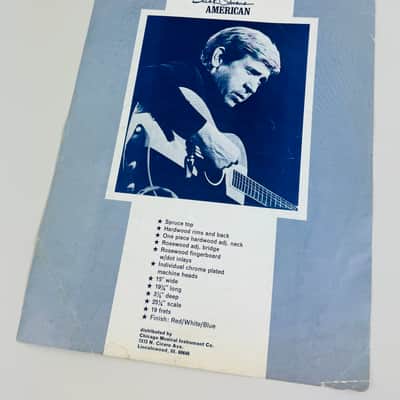 Buck Owens American Guitar Flyer 1970 image 1