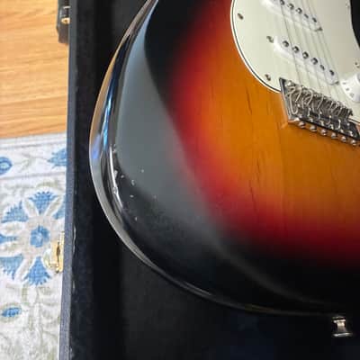 Fender  Stratocaster  2004 - Tobacco sunburst image 3