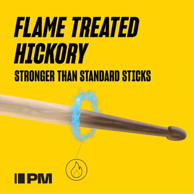 ProMark R5AFG Rebound 5A FireGrain Hickory Drumsticks with FREE Shipping image 7
