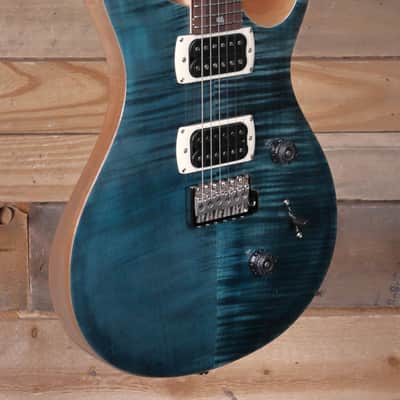 PRS SE Custom 24 Electric Guitar Slate Blue w/  Gigbag image 2