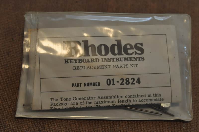 Rhodes Keyboard Instruments Replacement Parts Kit 01-2824 #A Tines image 1