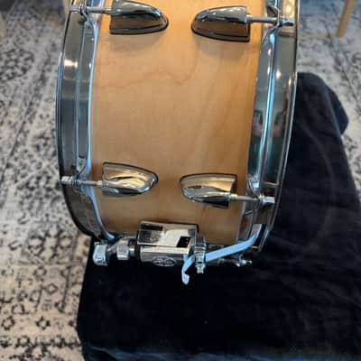 Yamaha MSD1365SJ Steve Jordan Signature 13x6.5" Maple Snare Drum 2000s - Natural image 6