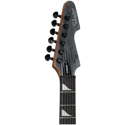 Schecter Avenger Standard Electric Guitar, Charcoal Satin image 7