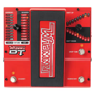 DigiTech Whammy DT Drop Tune Guitar Effects Pedal Bundle w/2x Strukture S6P48 Woven Right Angle Patch Cables, 12x Guitar Picks and Liquid Audio Polishing Cloth image 3