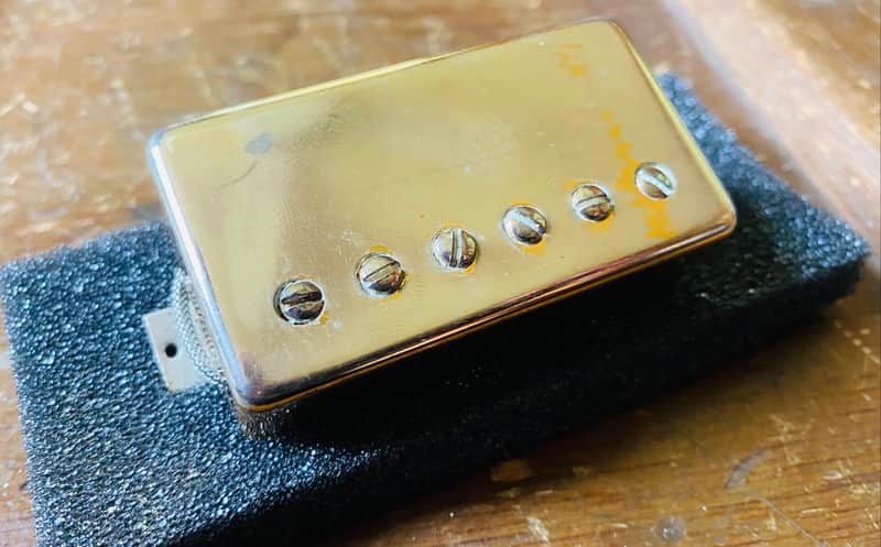 Gibson 1979 Les Paul Custom T-Top Humbucker pickup, GOLD! image 1