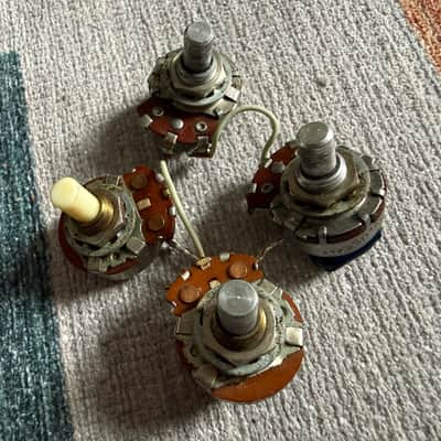 Original 1973 Fender Telecaster Deluxe Custom harness CTS Stackpole image 2