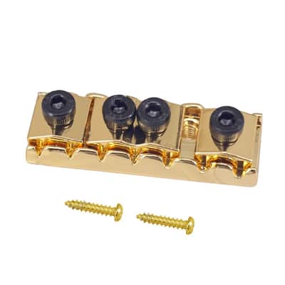 Floyd Rose 7 String Guitar Top mount Design 48mm Locking Nut Gold for Floyd Rose String System image 2
