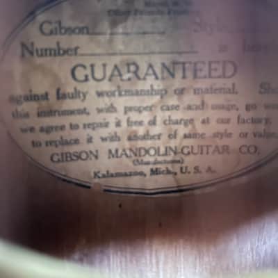 Gibson Style A Mandolin 1915 - Natural image 11