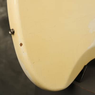 1966 Fender Jazz Bass Custom Color OLYMPIC WHITE image 11