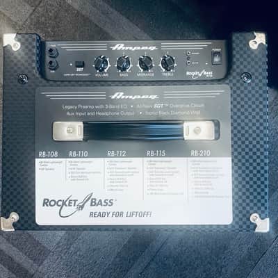Ampeg RB-108 Rocket Bass - Blue Check image 4