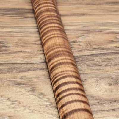 Stratocaster Compatible Roasted Flame Maple and Rosewood Guitar Neck Satin image 8