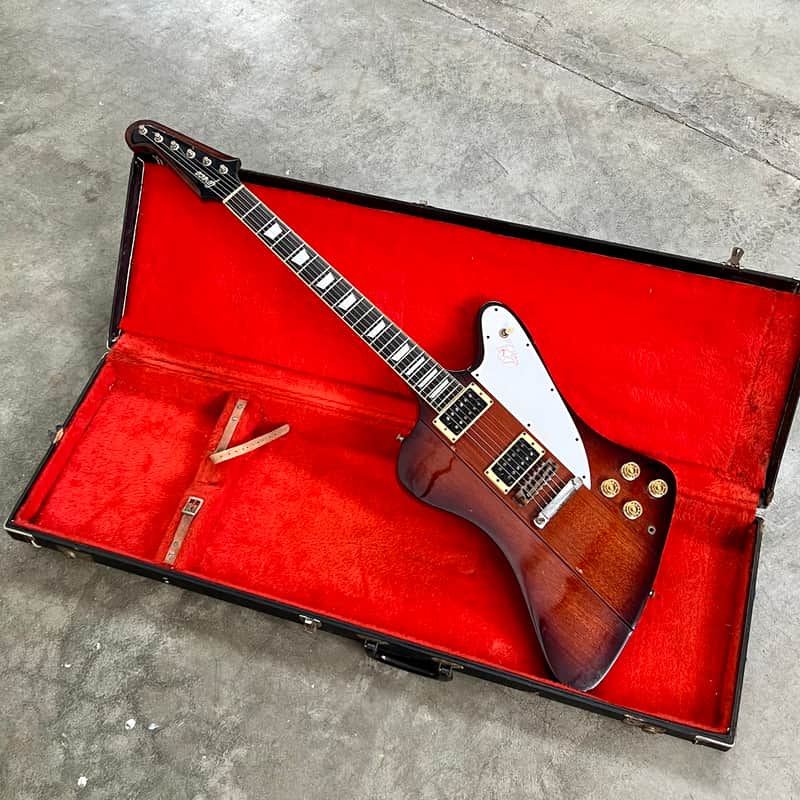 Greco Firebird V 1978 Tobacco sunburst bicentennial original vintage MIJ Japan fujigen image 1