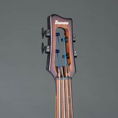 Ibanez Bass Workshop UB804-MOB Upswing Mahogany Oil Burst - Electric Contrabass image 4