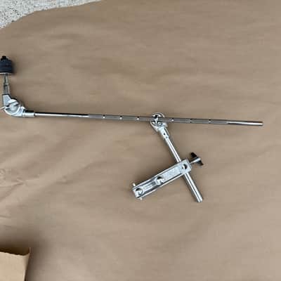 Tama 1980s Titan, long boom arm cymbal stand with multi clamp image 1