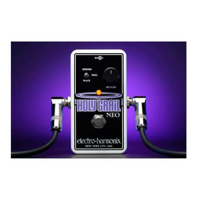 Electro-Harmonix Holy Grail Neo Reverb Effects Pedal With Power Supply image 2