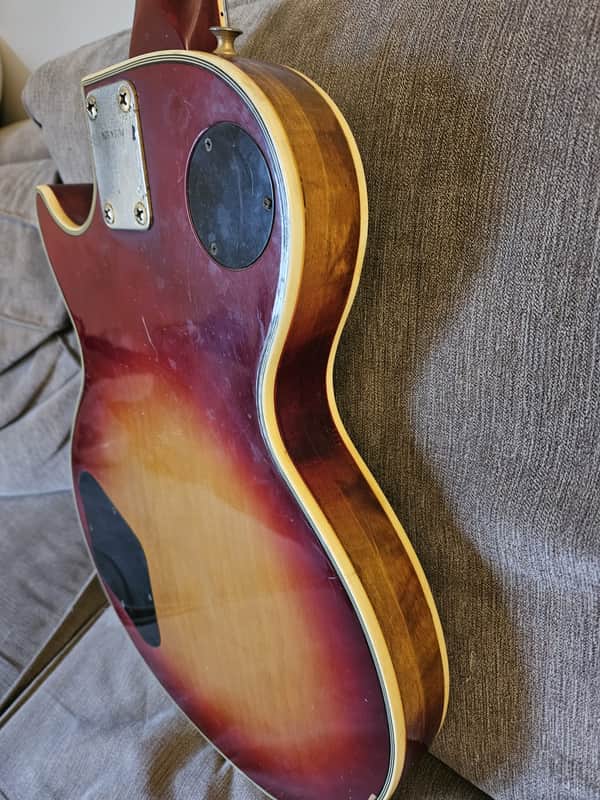 Tomson　LES PAUL COSTOM JAPAN VINTAGE! Tomson Single Cut Custom 1980's Sunburst Vintage Made in Japan MIJ