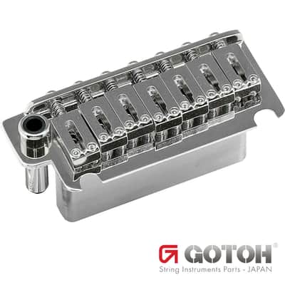 NEW Gotoh NS510TS-FE7 Non-locking 2 Point 7-STRING Tremolo Bridge 10.5mm, CHROME