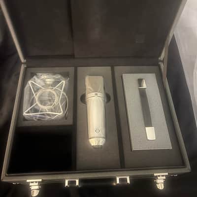 Neumann U 67 Set Large Diaphragm Multipattern Tube Condenser Microphone Reissue 2018 - Present - Nickel Bild 1