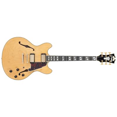 Deluxe DC Satin Honey D'Angelico image 2