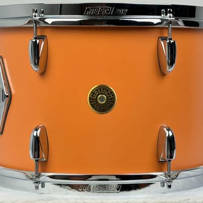 Gretsch 22/13/16/5.5x14" Broadkaster Vintage-Build Drum Set - Exclusive Satin Cameo Coral imagen 15