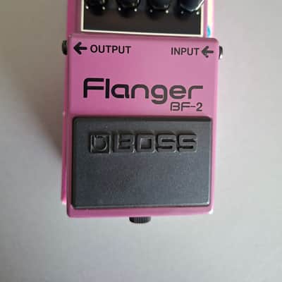 Boss BF-2 Flanger 1990 - 2001 - Purple Yellow label image 2