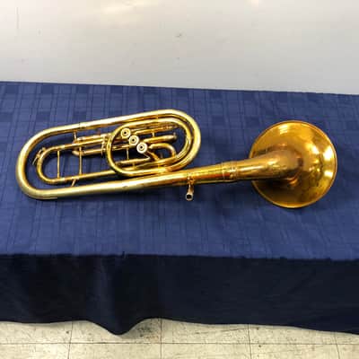 Vintage King H.N. White Cleveland Bb Trombonium Valve Trombone with Original Case image 8