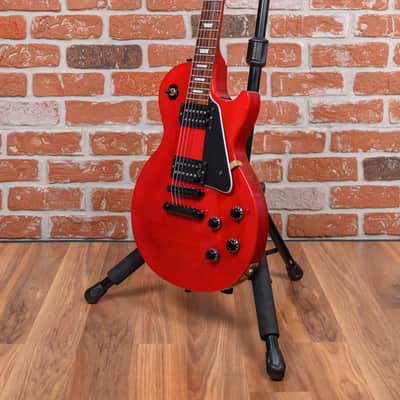 Gibson Les Paul Studio Plain Maple Top Transparent Red 1999 w/OHSC image 5