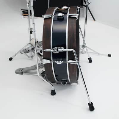 TAMA LJK48P-HBK Club-JAM Pancake Kit 18-10-13-12 Shellset ohne Hardware/Becken hairline black image 5