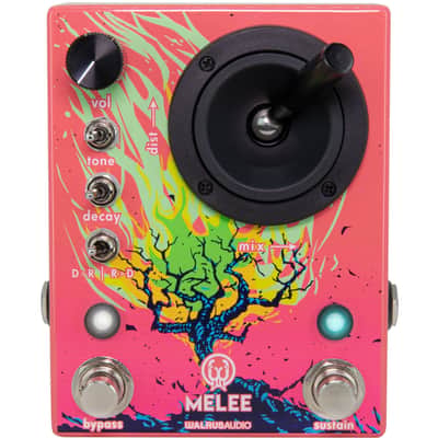 Walrus Audio Melee Wall of Noise Distortion and Reverb Pedal image 1