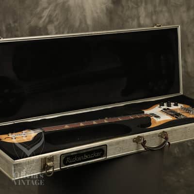 1973 Rickenbacker 4001 Bass Mapleglo w/original Toaster pickup FLAME MAPLE NECK! image 21