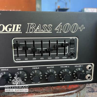 Mesa/Boogie Bass 400+ Rackmount Tube Bass Amplifier (Excellent Condition) image 4