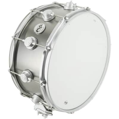 DW Collectors Series Stainless Steel Snare Drum 14''x6.5'' Die Cast Hoops image 6