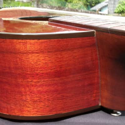 2000 Takamine PT-407 parlor size New Yorker Guitar Hawaiian Koa+Original Case image 17