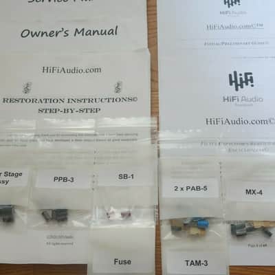 KLH 27 restoration kit filter capacitor repair rebuild fix image 1