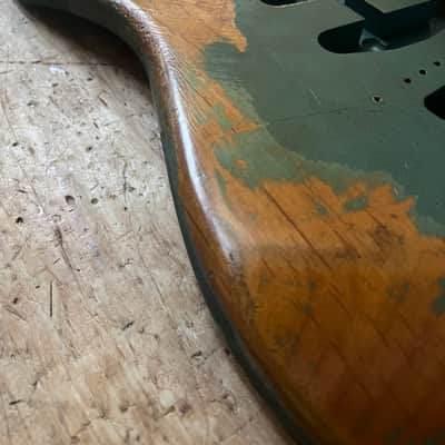 Fender American Vintage II Heavy Aged Body 2025 - Super Faded Pelham Blue image 4