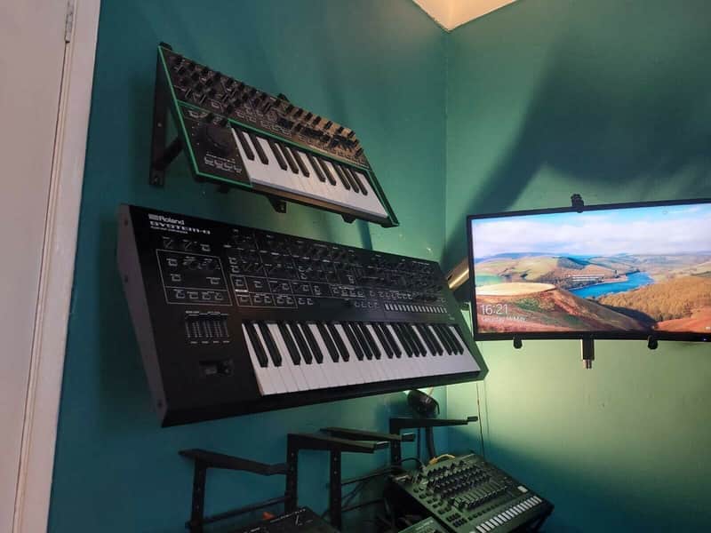 Wall Mounted Synthesiser Arms Music Studio Brackets image 1