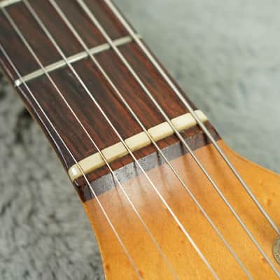 1964 Fender Duosonic, Translucent Red, Mahogany Body + OHSC image 24