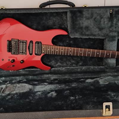 Hamer (USA) Chaparral Sustainiac Reverse Headstock 1989  - Bordeaux Red image 1