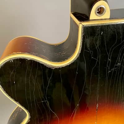 Kay K8700 Barney Kessel Jazz Special w/ Kelvinator 1959 Shaded Sunburst image 23