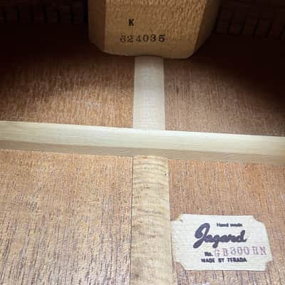 1976 Jagard Hummingbird Model GB-300HN MIJ by Terada Gakki+Hard Case image 22