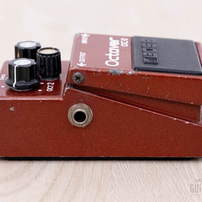 1982 Boss OC-2 Octaver Vintage Octave Guitar Effects Pedal Near-Mint, Black Label Japan image 4