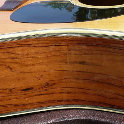 Westone Brazilian Rosewood W-40 Matsumoku Japan 1974 Natural D35 Copy BARGAIN image 12