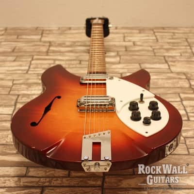Rickenbacker  1997 Rose Morris  1989 - Fireglo  F-Hole Tom Petty 330 image 6
