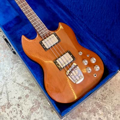 Guild JS-II Jet Star SG Bass 1970’s - Mahogany original vintage USA image 2
