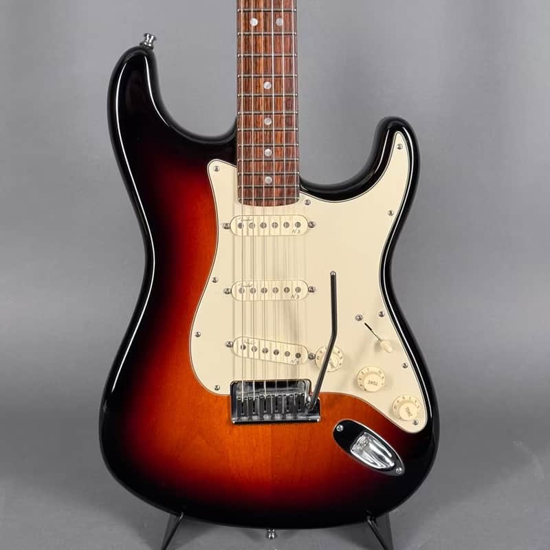 Fender 2011  Stratocaster AM Deluxe RW 3 TS TOP ZUSTAND Case 2011 - sunburst