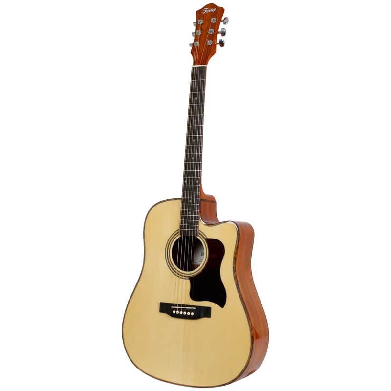 Fazley FA218CN westerngitaar zebrawood naturel image 1