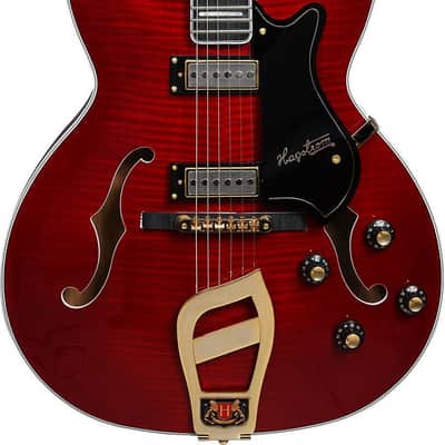 Hagstrom 67' Viking II Hollow-Body Electric Guitar - Wild Cherry - VIK67-G-WCT image 1