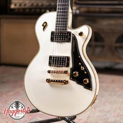 Duesenberg Fantom A Electric Guitar - Aged White with Hardshell Case - Demo image 1