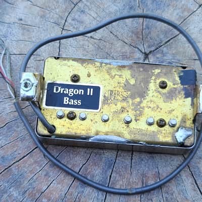 PRS Dragon II Bass Neck Pickup Aged Nickel 2002 image 4