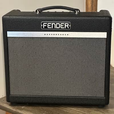Fender Bassbreaker 15 "Midnight Oil" FSR Limited Edition 15-Watt 1x12" Guitar Combo with Celestion Greenback G12M 2018 Black image 1